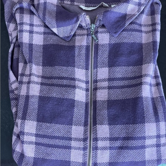 Soft Surroundings soft fleece half zip casual lounge errands work 1X - Picture 14 of 16